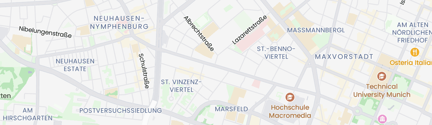 Karte mit dem ungefähren Standort