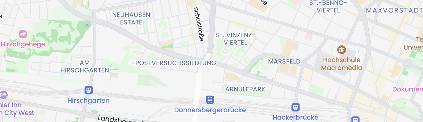 Karte mit dem ungefähren Standort