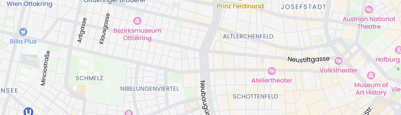 Karte mit dem ungefähren Standort