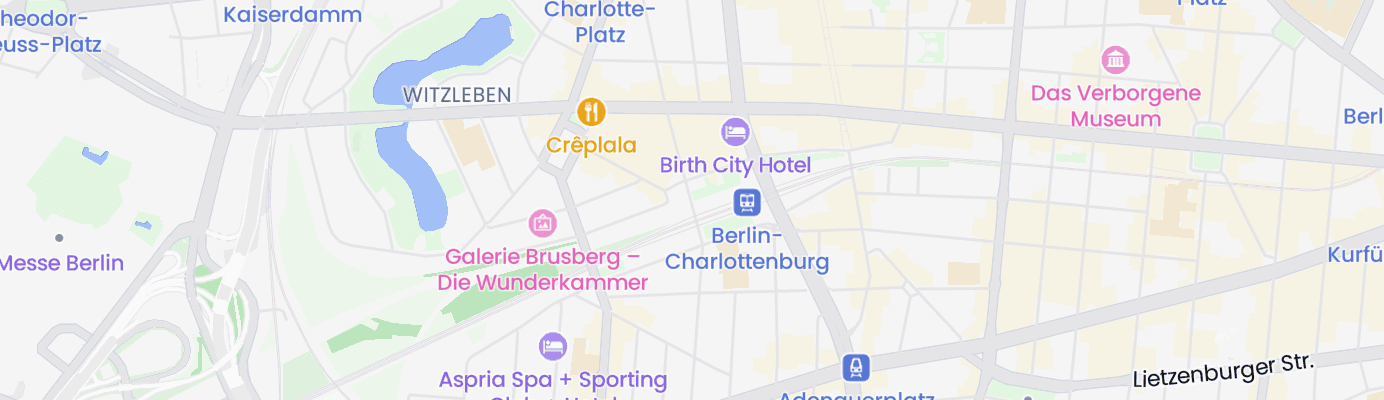 Karte mit dem ungefähren Standort