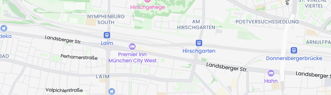 Karte mit dem ungefähren Standort