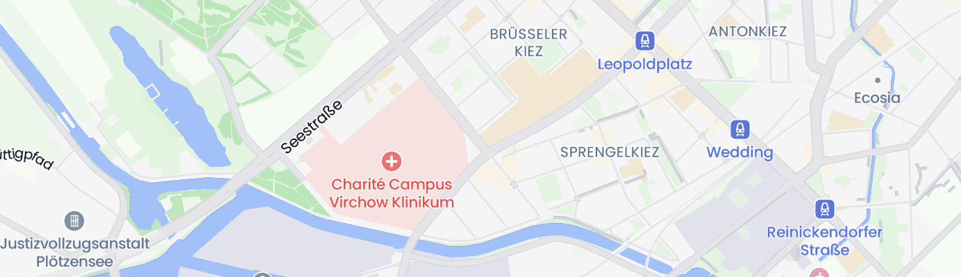 Karte mit dem ungefähren Standort