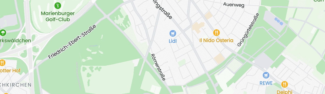 Karte mit dem ungefähren Standort
