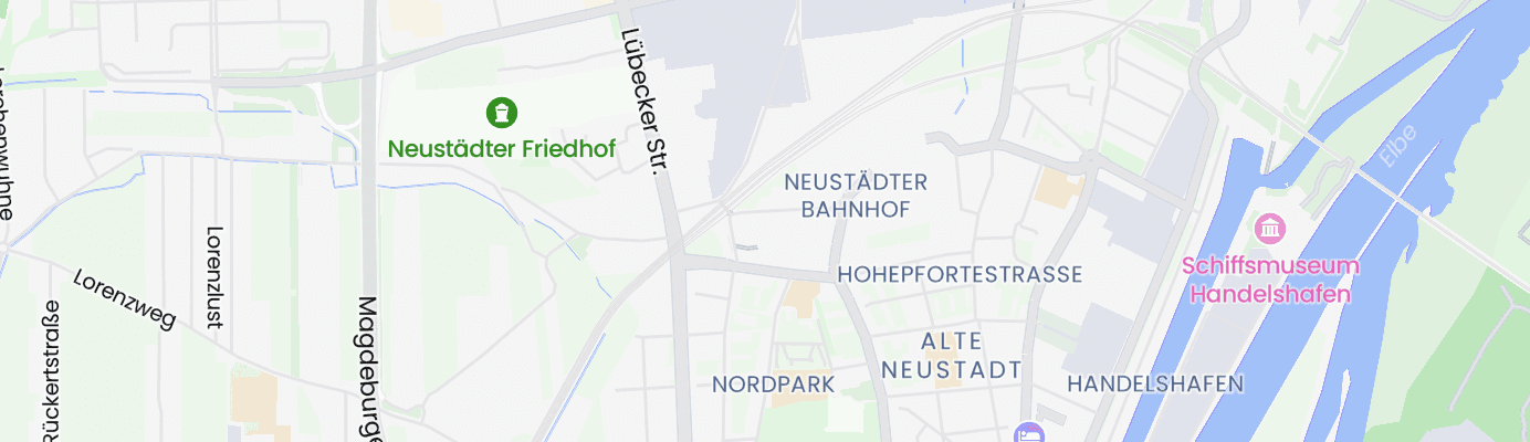 Karte mit dem ungefähren Standort
