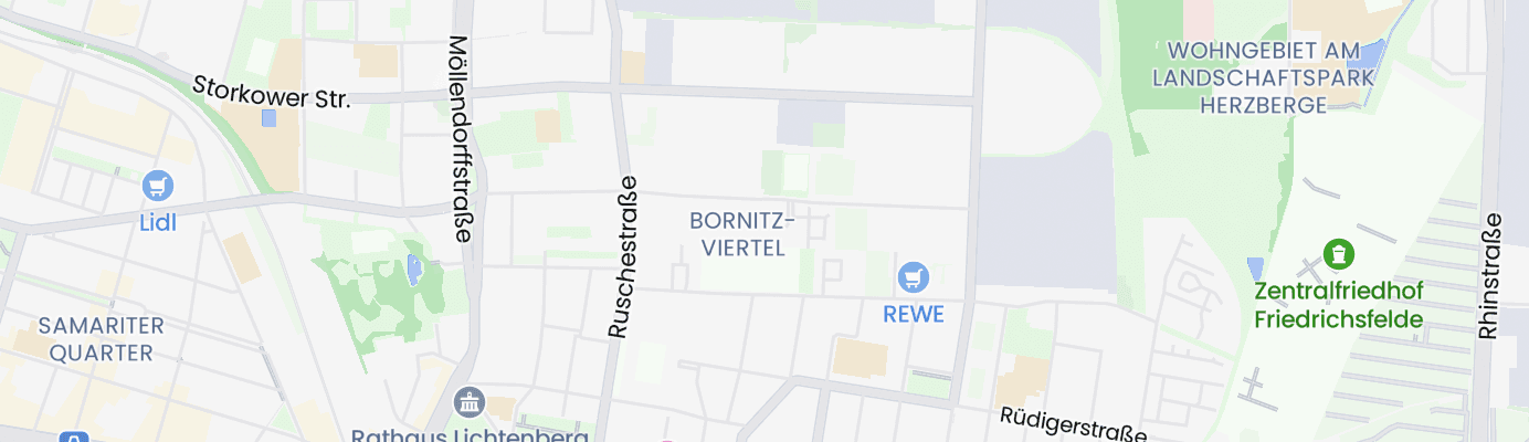Karte mit dem ungefähren Standort