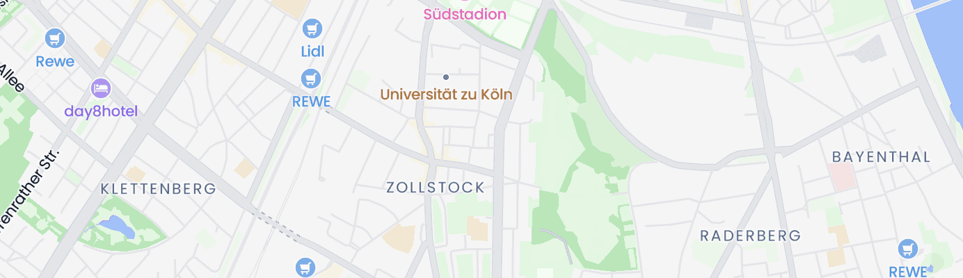 Karte mit dem ungefähren Standort