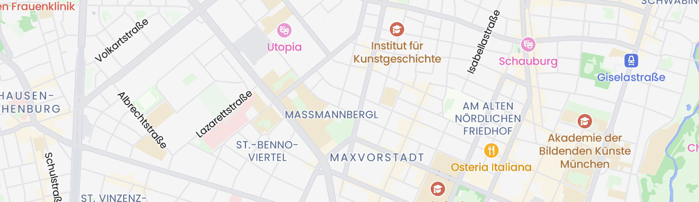 Karte mit dem ungefähren Standort