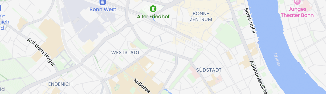 Karte mit dem ungefähren Standort