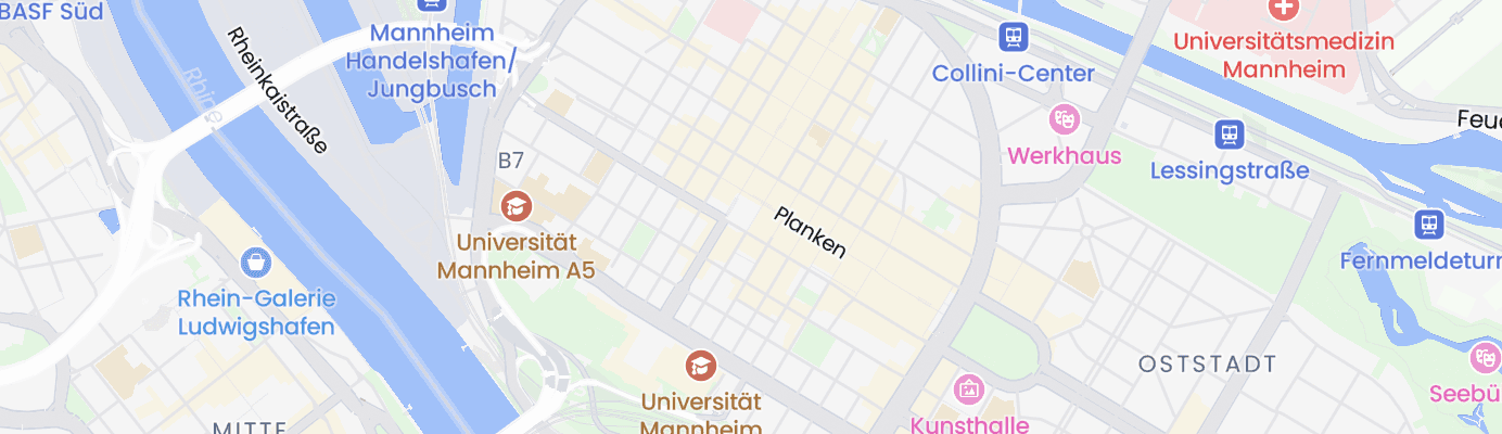 Karte mit dem ungefähren Standort