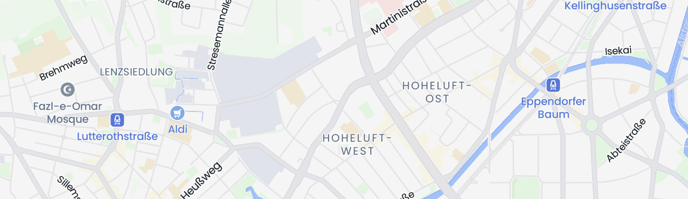 Karte mit dem ungefähren Standort