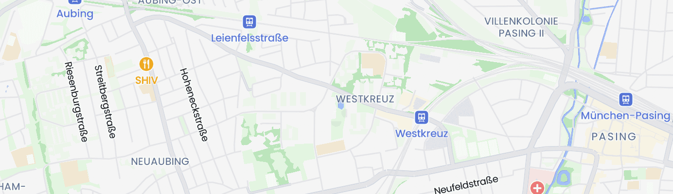 Karte mit dem ungefähren Standort