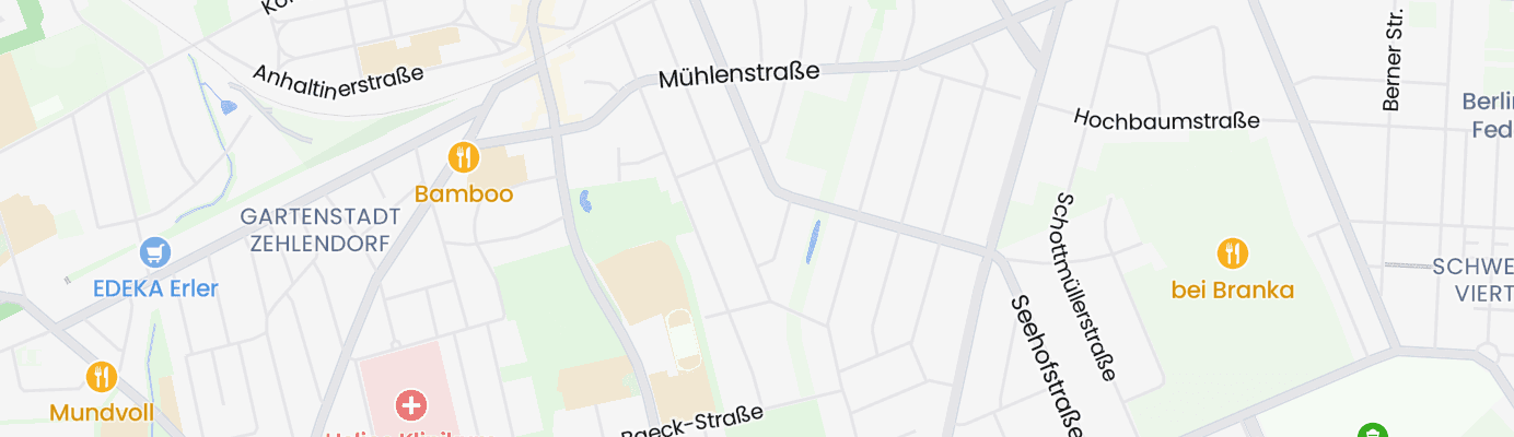 Karte mit dem ungefähren Standort