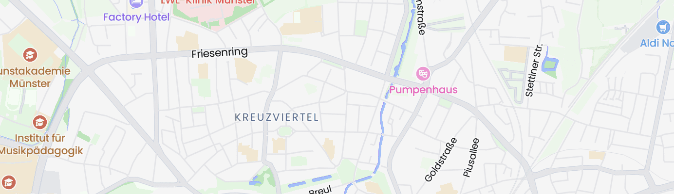 Karte mit dem ungefähren Standort