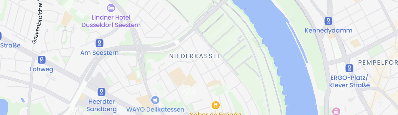 Karte mit dem ungefähren Standort