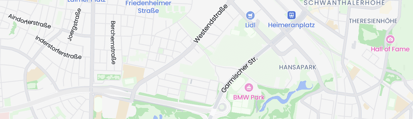 Karte mit dem ungefähren Standort