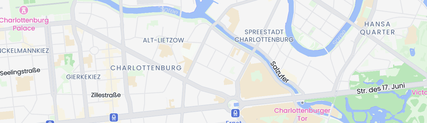 Karte mit dem ungefähren Standort
