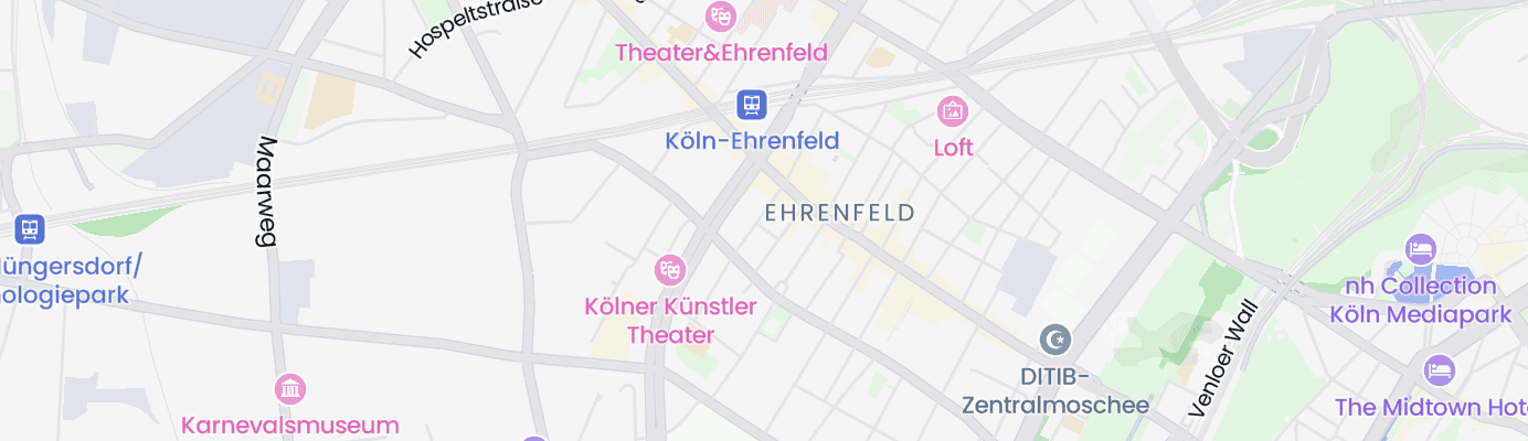 Karte mit dem ungefähren Standort