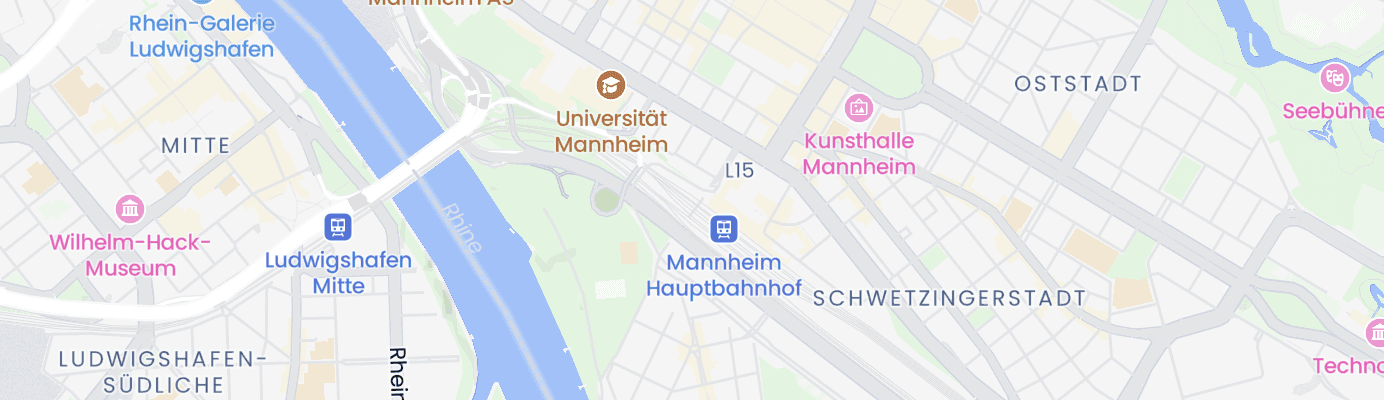 Karte mit dem ungefähren Standort