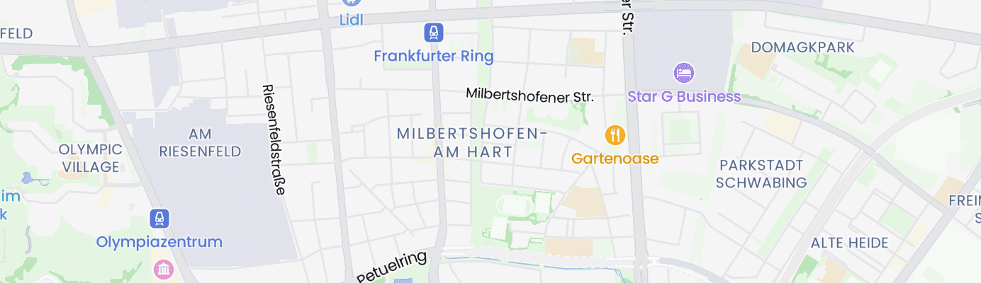 Karte mit dem ungefähren Standort