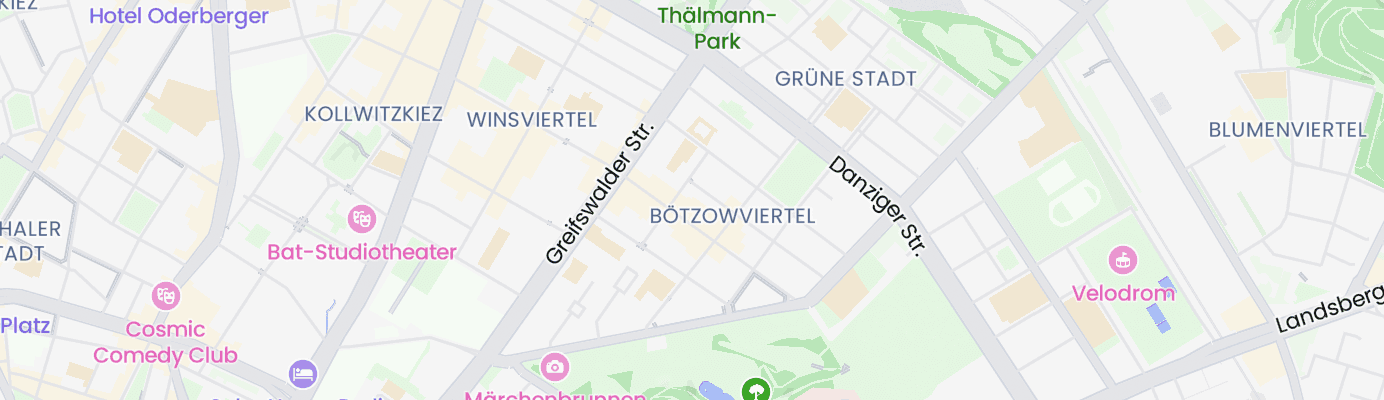 Karte mit dem ungefähren Standort