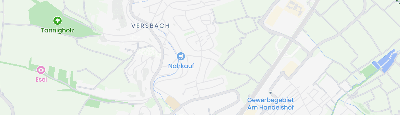 Karte mit dem ungefähren Standort