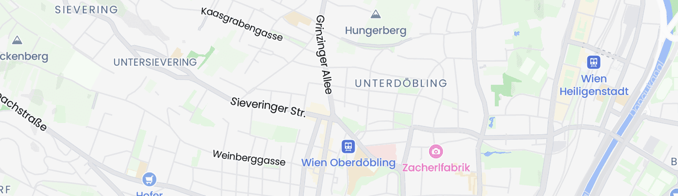 Karte mit dem ungefähren Standort
