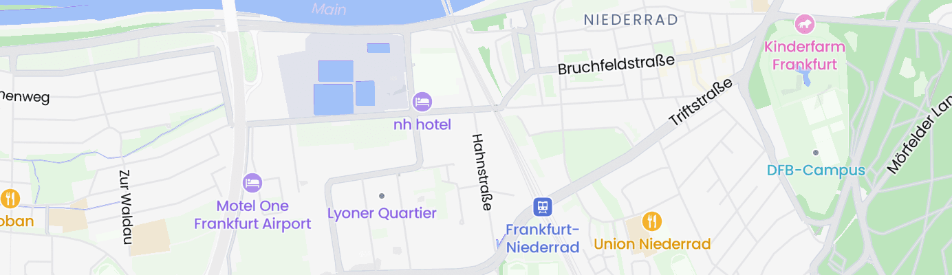 Karte mit dem ungefähren Standort