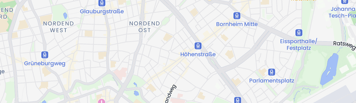 Karte mit dem ungefähren Standort