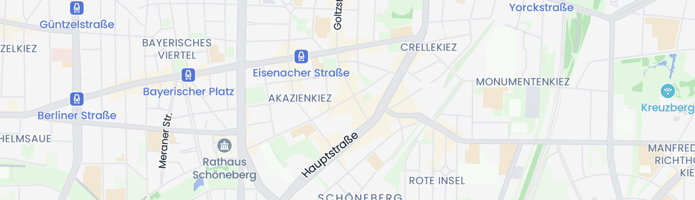 Karte mit dem ungefähren Standort