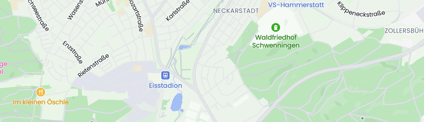 Karte mit dem ungefähren Standort