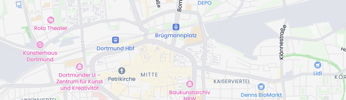 Map showing the approximate location