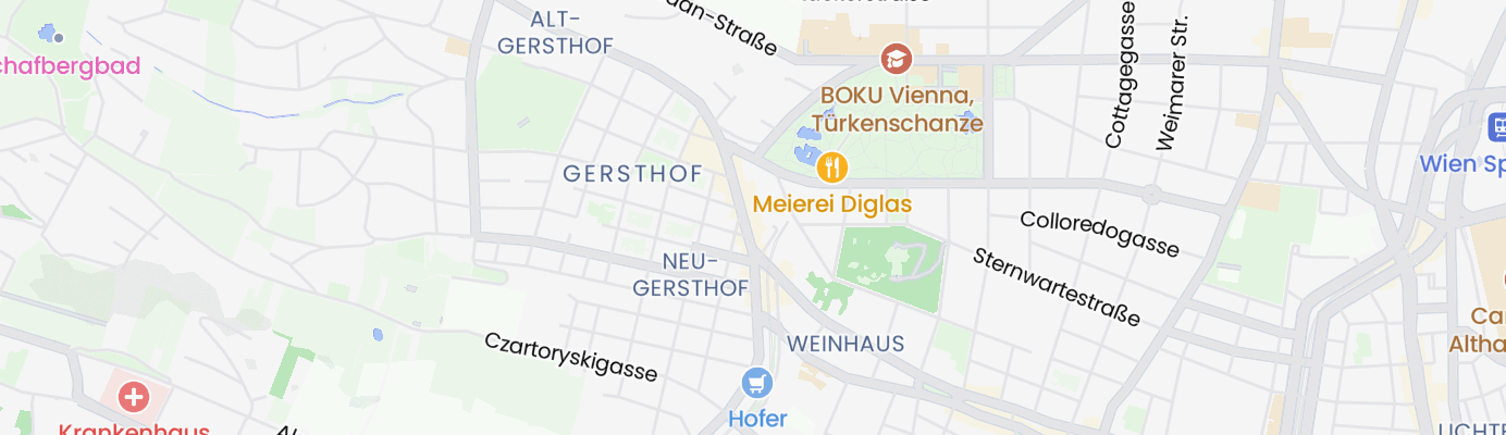 Karte mit dem ungefähren Standort