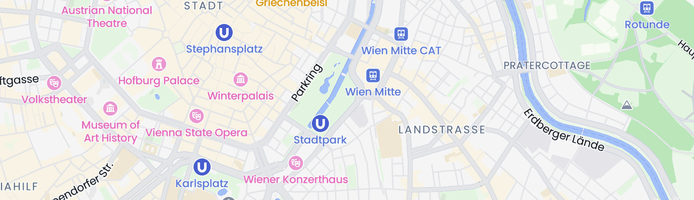 Karte mit dem ungefähren Standort