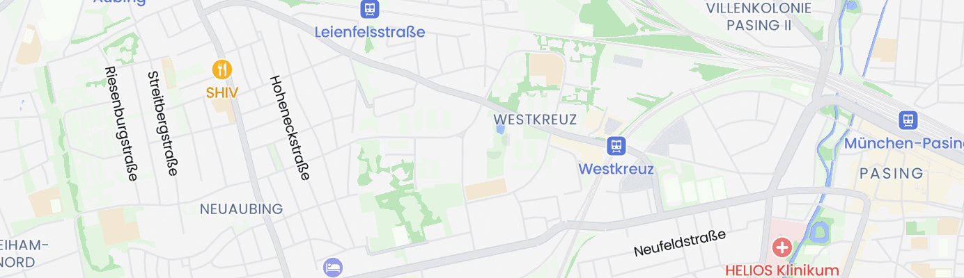 Karte mit dem ungefähren Standort