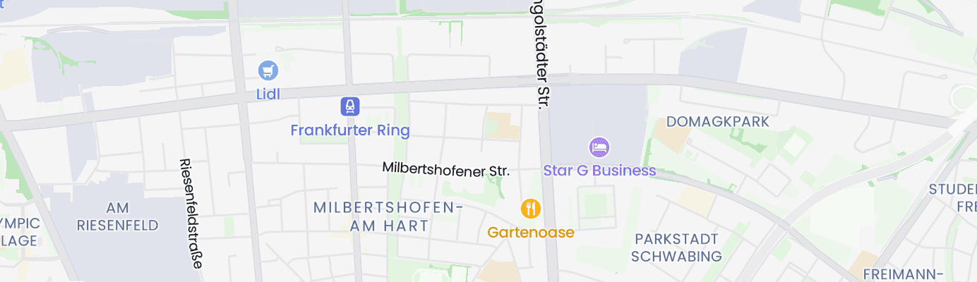Karte mit dem ungefähren Standort