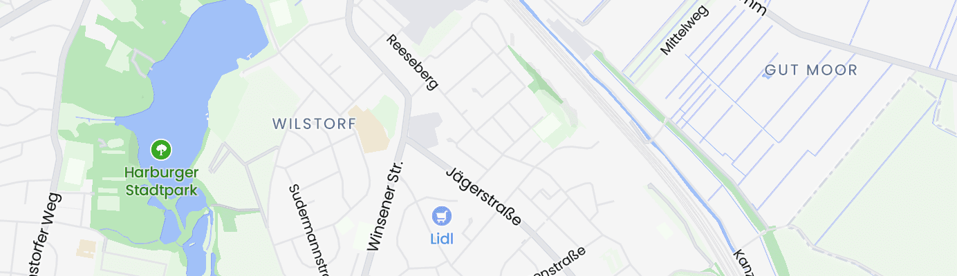 Karte mit dem ungefähren Standort