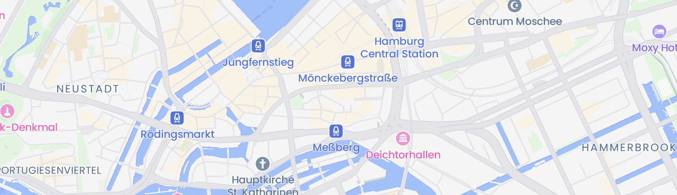 Karte mit dem ungefähren Standort