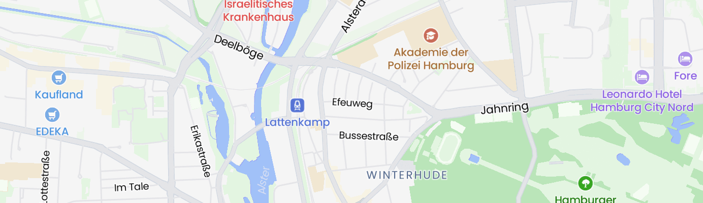 Karte mit dem ungefähren Standort