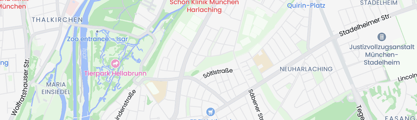 Karte mit dem ungefähren Standort