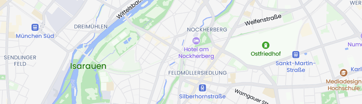 Karte mit dem ungefähren Standort