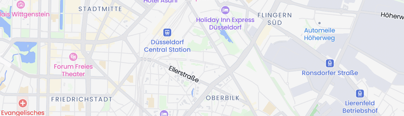 Karte mit dem ungefähren Standort