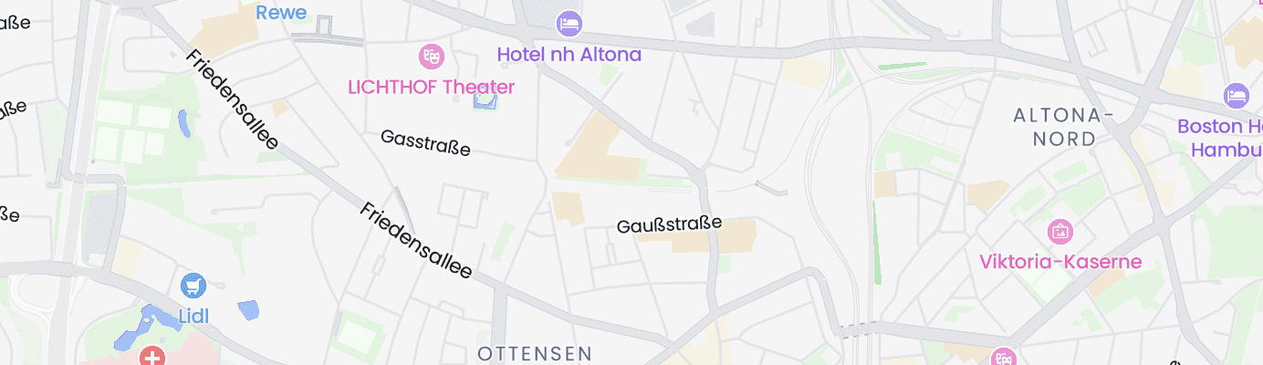 Karte mit dem ungefähren Standort
