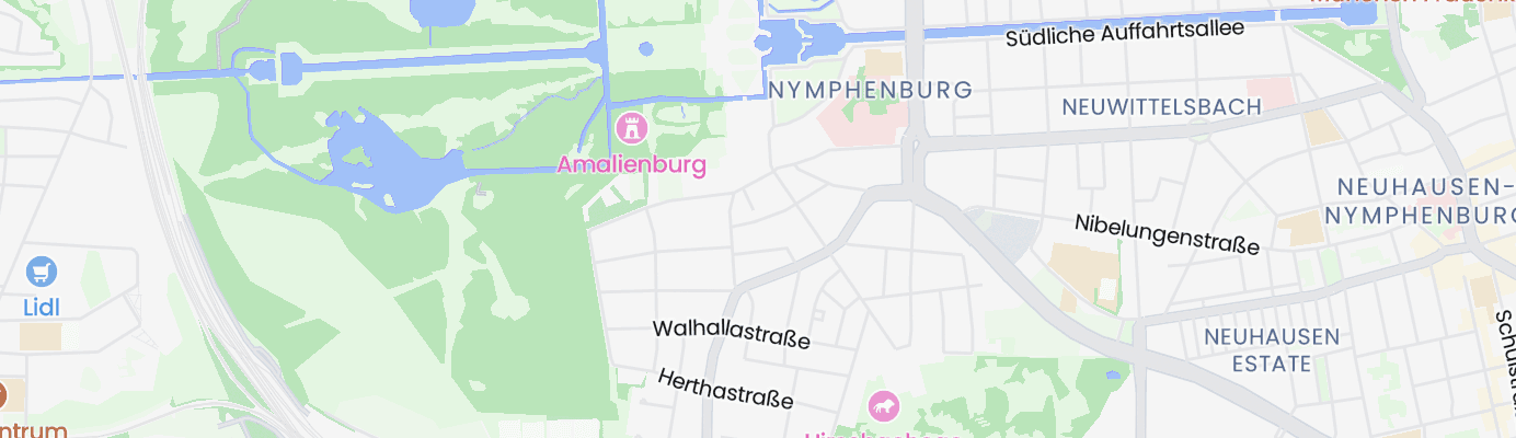 Karte mit dem ungefähren Standort