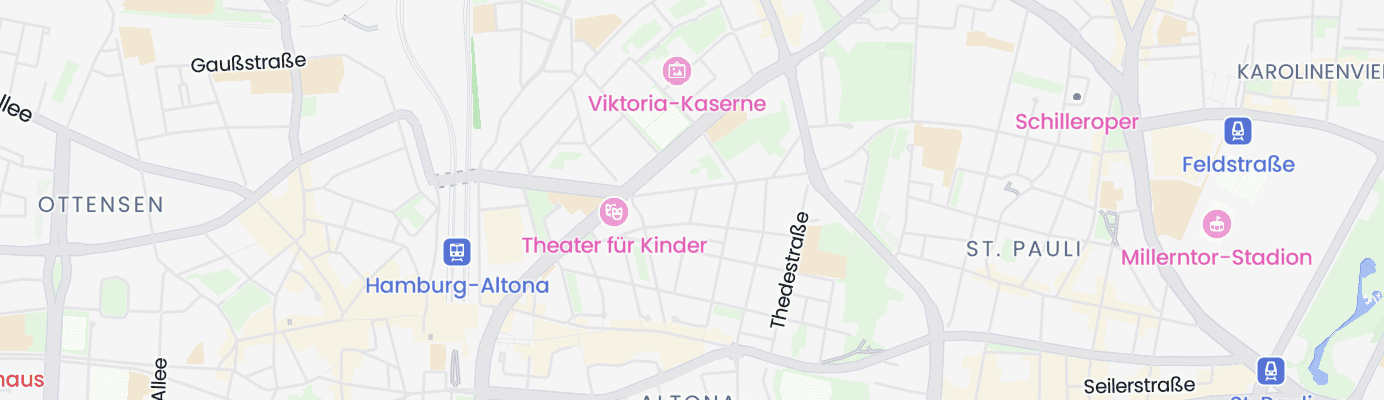 Karte mit dem ungefähren Standort