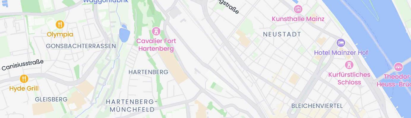 Karte mit dem ungefähren Standort