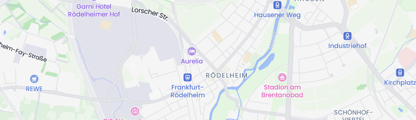 Karte mit dem ungefähren Standort