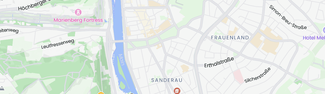 Karte mit dem ungefähren Standort