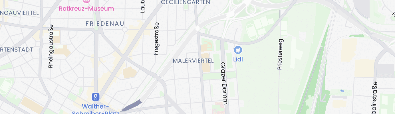 Map showing the approximate location