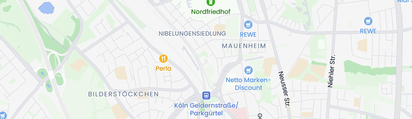 Karte mit dem ungefähren Standort