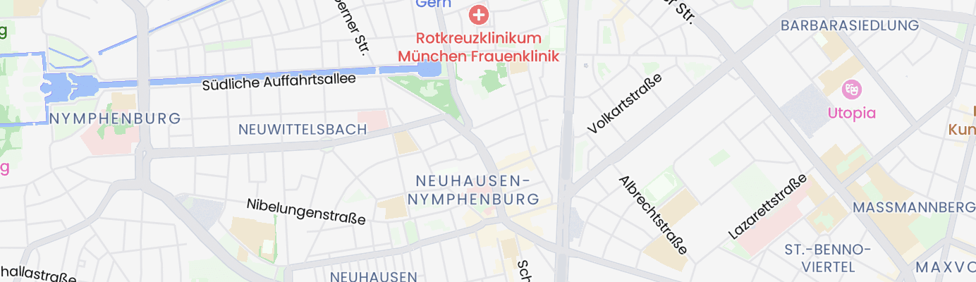 Karte mit dem ungefähren Standort